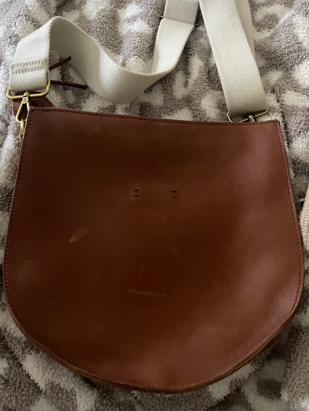 Madewell Transport Leather Saddle bag - Picture 6 of 6